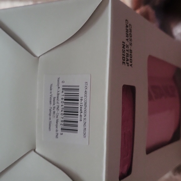 Stanley Boxed 40 Oz Carry All Crossberry Pink Boxed For Tumbler - Picture 6 of 8
